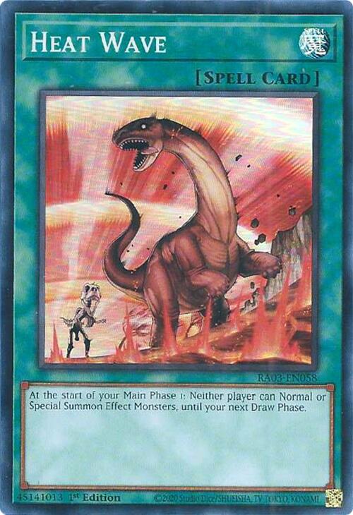 Heat Wave [RA03-EN058] Super Rare | Odin's Place