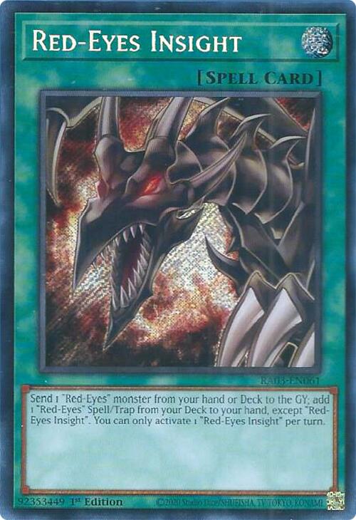Red-Eyes Insight (Secret Rare) [RA03-EN061] Secret Rare | Odin's Place