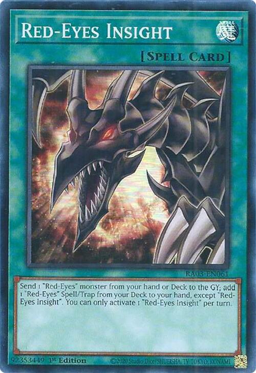 Red-Eyes Insight [RA03-EN061] Super Rare | Odin's Place