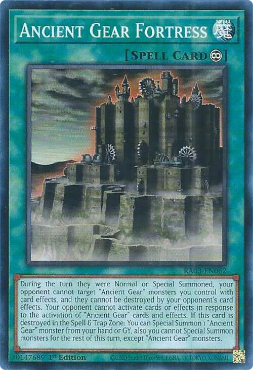 Ancient Gear Fortress [RA03-EN062] Super Rare | Odin's Place