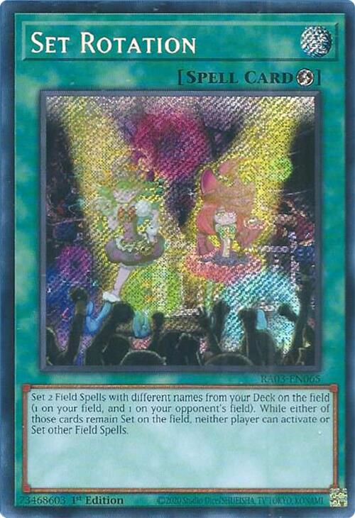 Set Rotation (Secret Rare) [RA03-EN065] Secret Rare | Odin's Place