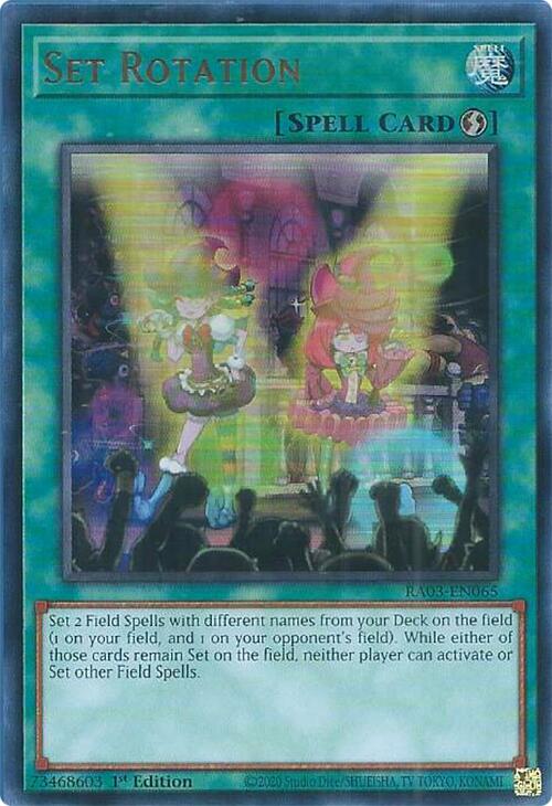 Set Rotation (UR) [RA03-EN065] Ultra Rare | Odin's Place