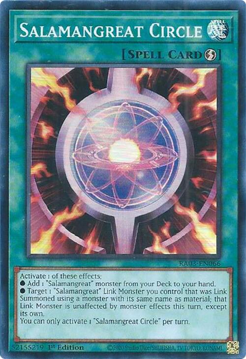 Salamangreat Circle [RA03-EN066] Super Rare | Odin's Place