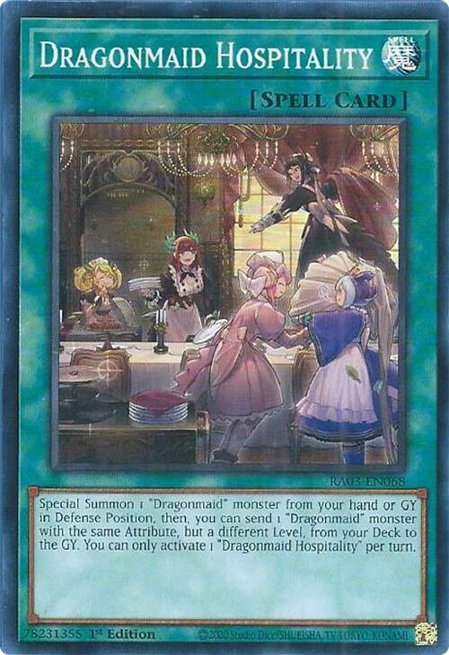 Dragonmaid Hospitality [RA03-EN068] Super Rare | Odin's Place