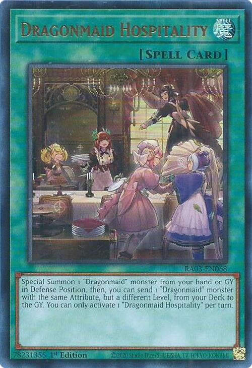 Dragonmaid Hospitality (UR) [RA03-EN068] Ultra Rare | Odin's Place