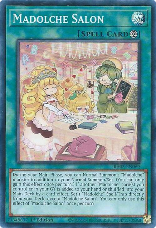 Madolche Salon [RA03-EN069] Super Rare | Odin's Place