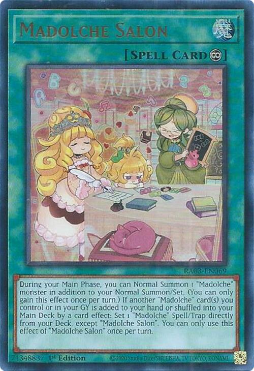 Madolche Salon (UR) [RA03-EN069] Ultra Rare | Odin's Place