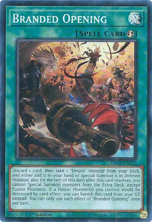 Branded Opening [RA03-EN070] Super Rare | Odin's Place