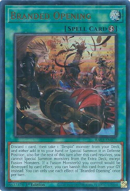 Branded Opening (UR) [RA03-EN070] Ultra Rare | Odin's Place