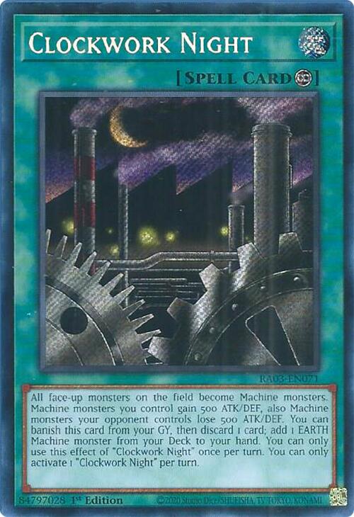 Clockwork Night (Secret Rare) [RA03-EN071] Secret Rare | Odin's Place