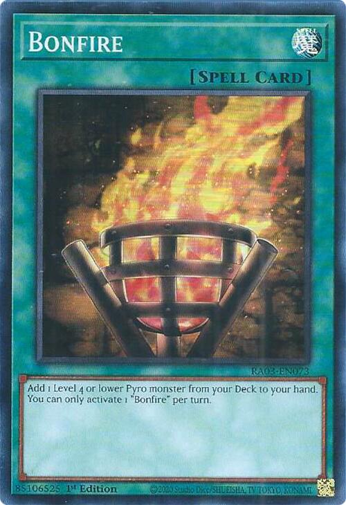 Bonfire [RA03-EN073] Super Rare | Odin's Place