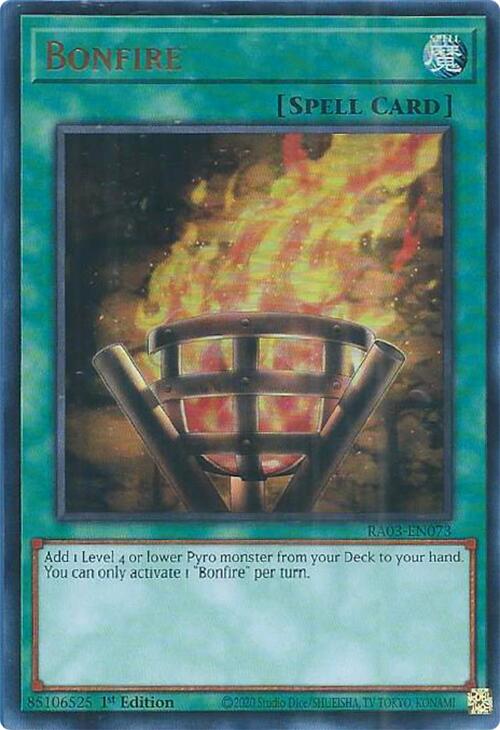 Bonfire (UR) [RA03-EN073] Ultra Rare | Odin's Place