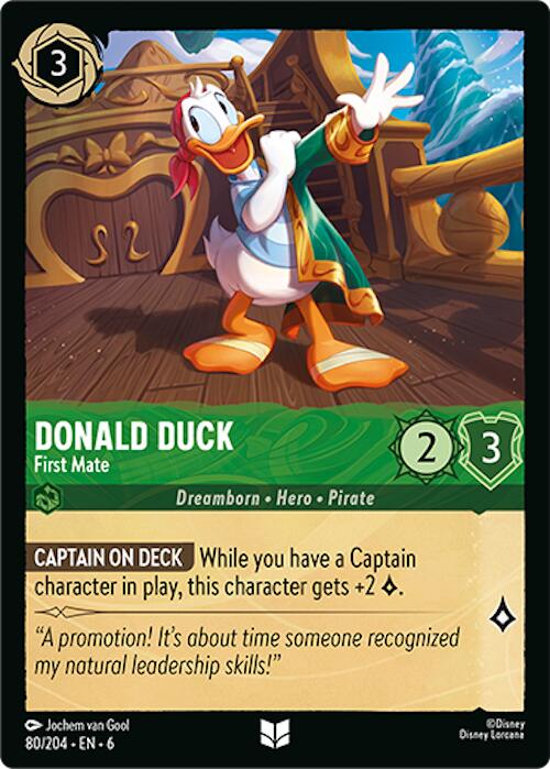 Donald Duck - First Mate (80/204) [Azurite Sea] | Odin's Place