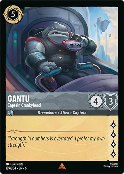 Gantu - Captain Crankyhead (189/204) [Azurite Sea] | Odin's Place
