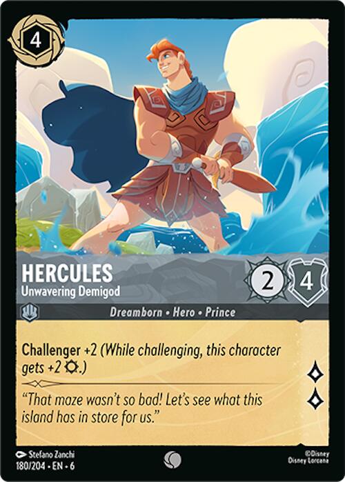 Hercules - Unwavering Demigod (180/204) [Azurite Sea] | Odin's Place