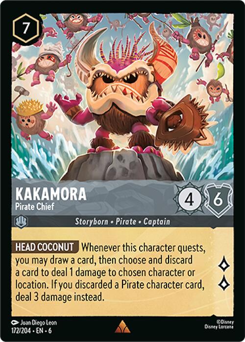 Kakamora - Pirate Chief (172/204) [Azurite Sea] | Odin's Place
