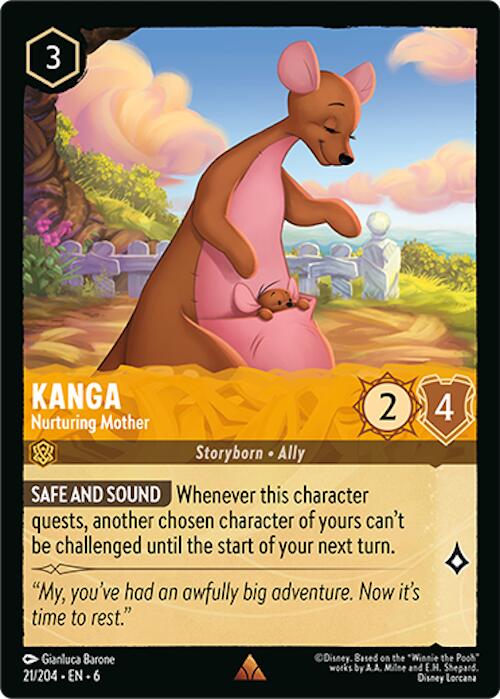 Kanga - Nurturing Mother (21/204) [Azurite Sea] | Odin's Place