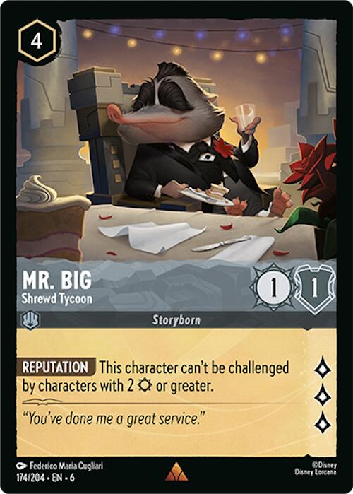 Mr. Big - Shrewd Tycoon (174/204) [Azurite Sea] | Odin's Place