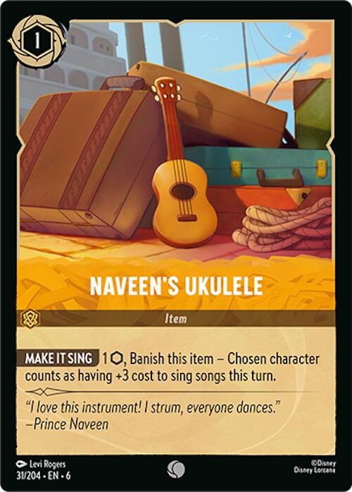 Naveen's Ukulele (31/204) [Azurite Sea] | Odin's Place