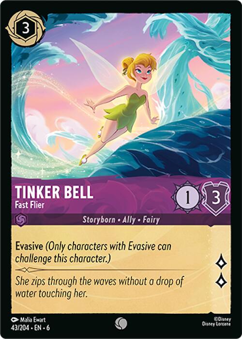 Tinker Bell - Fast Flier (43/204) [Azurite Sea] | Odin's Place