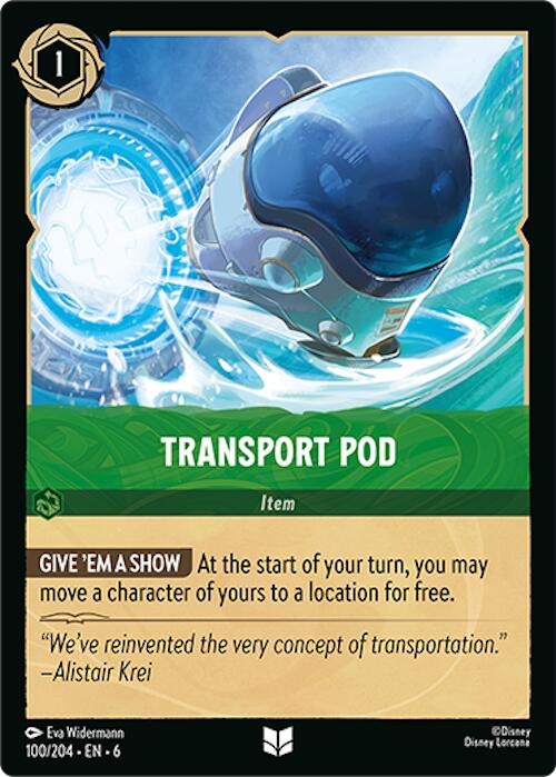 Transport Pod (100/204) [Azurite Sea] | Odin's Place
