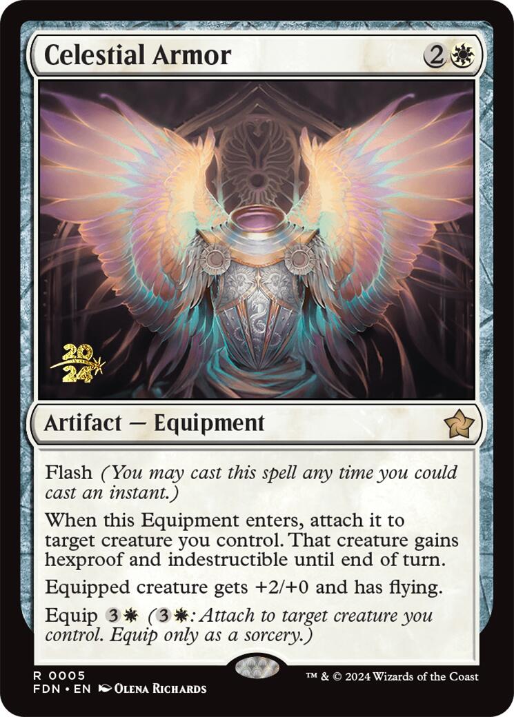 Celestial Armor [Foundations Prerelease Promos] | Odin's Place