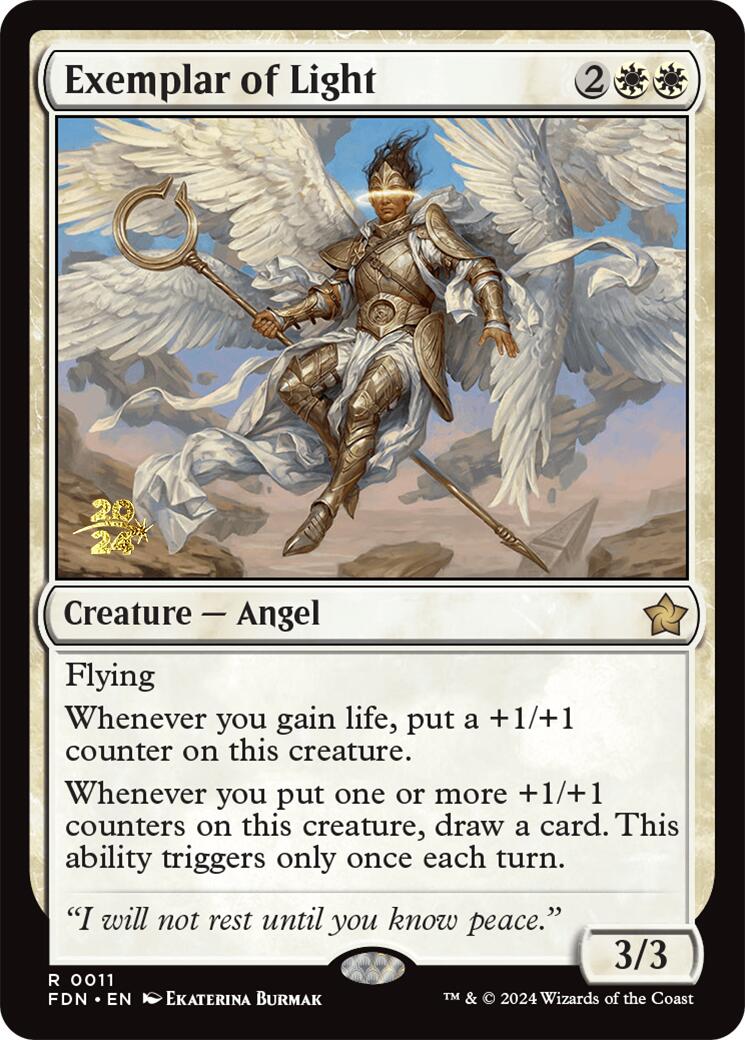Exemplar of Light [Foundations Prerelease Promos] | Odin's Place
