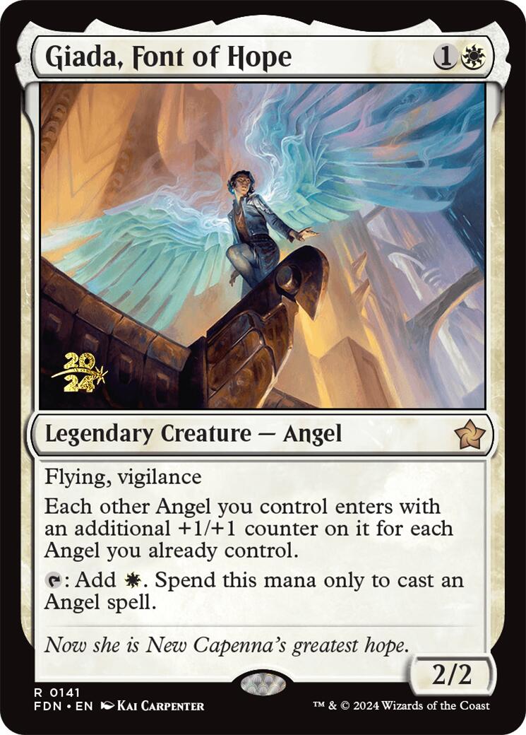 Giada, Font of Hope [Foundations Prerelease Promos] | Odin's Place