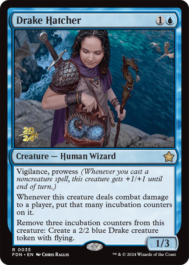 Drake Hatcher [Foundations Prerelease Promos] | Odin's Place