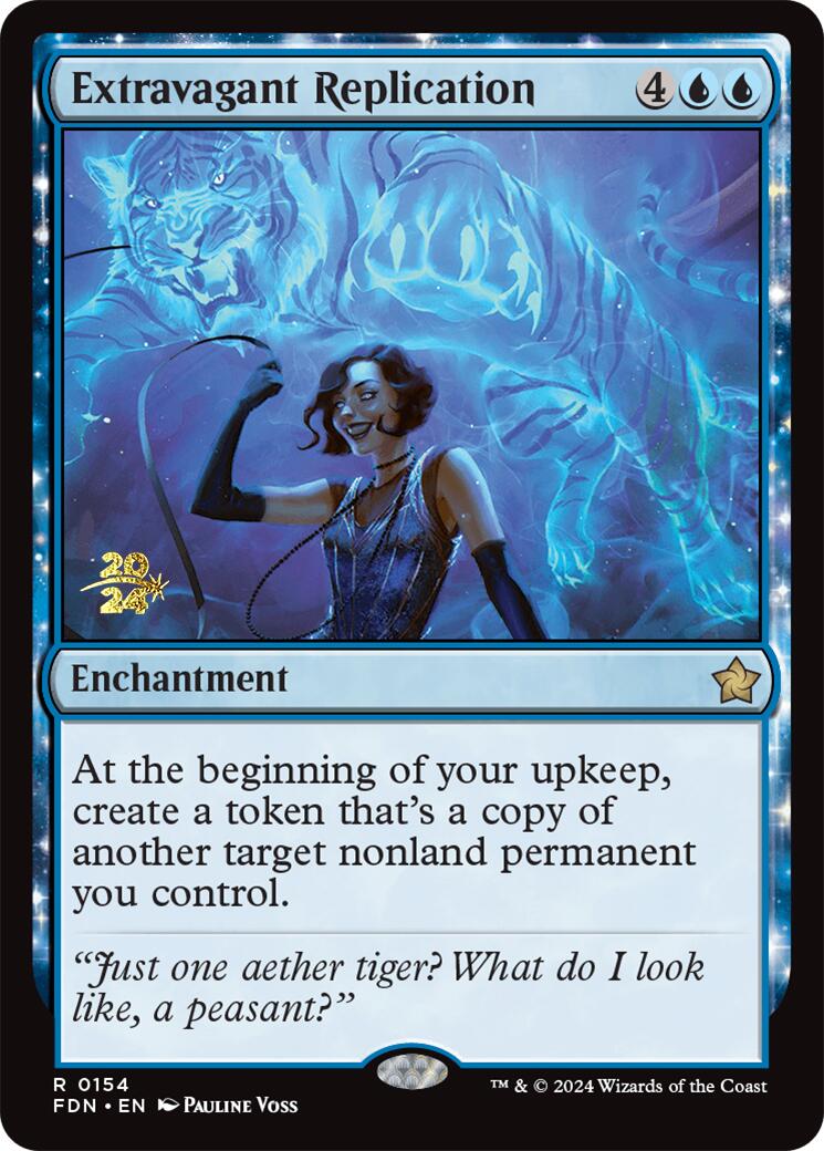 Extravagant Replication [Foundations Prerelease Promos] | Odin's Place