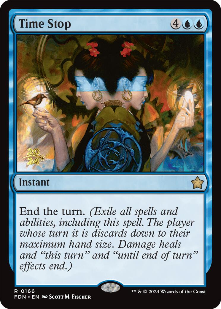 Time Stop [Foundations Prerelease Promos] | Odin's Place