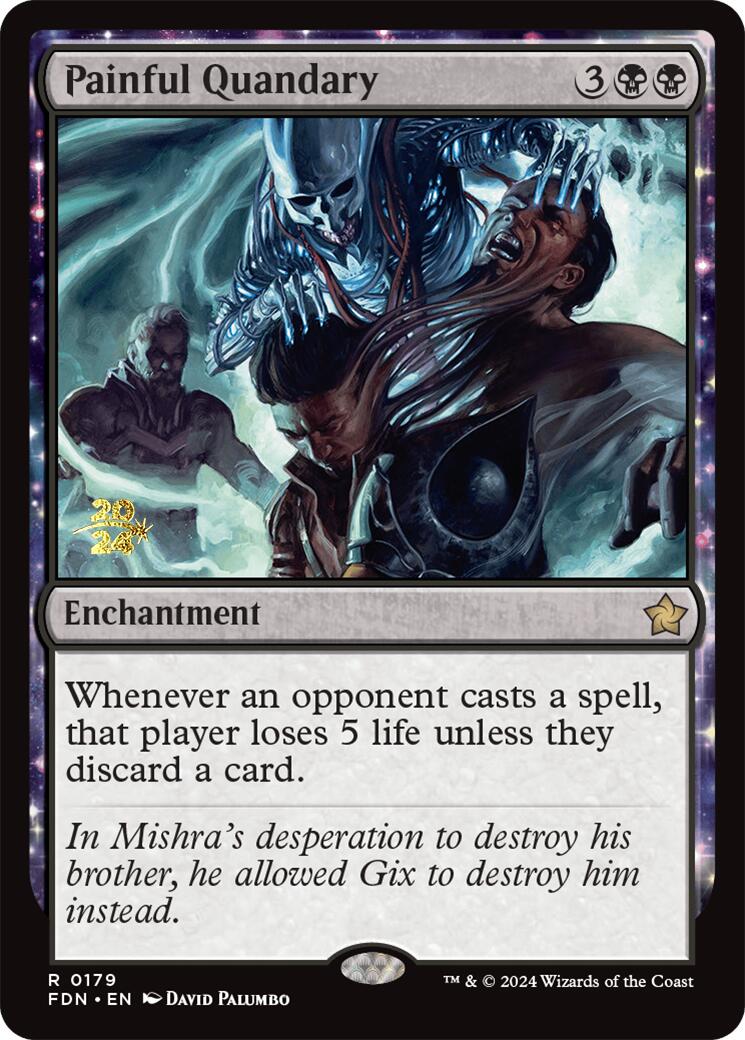 Painful Quandary [Foundations Prerelease Promos] | Odin's Place
