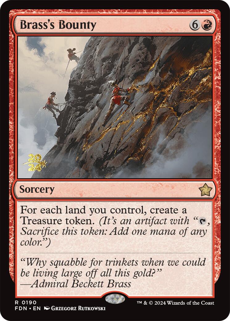 Brass's Bounty [Foundations Prerelease Promos] | Odin's Place