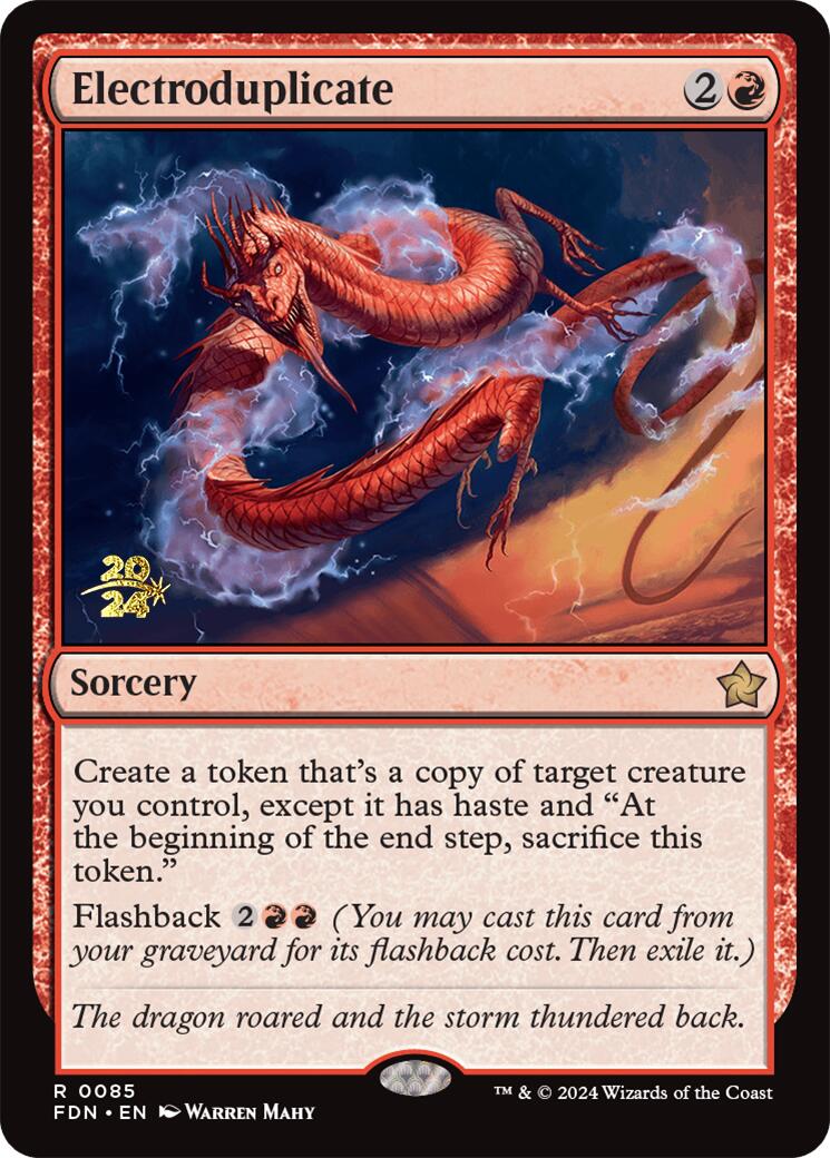 Electroduplicate [Foundations Prerelease Promos] | Odin's Place