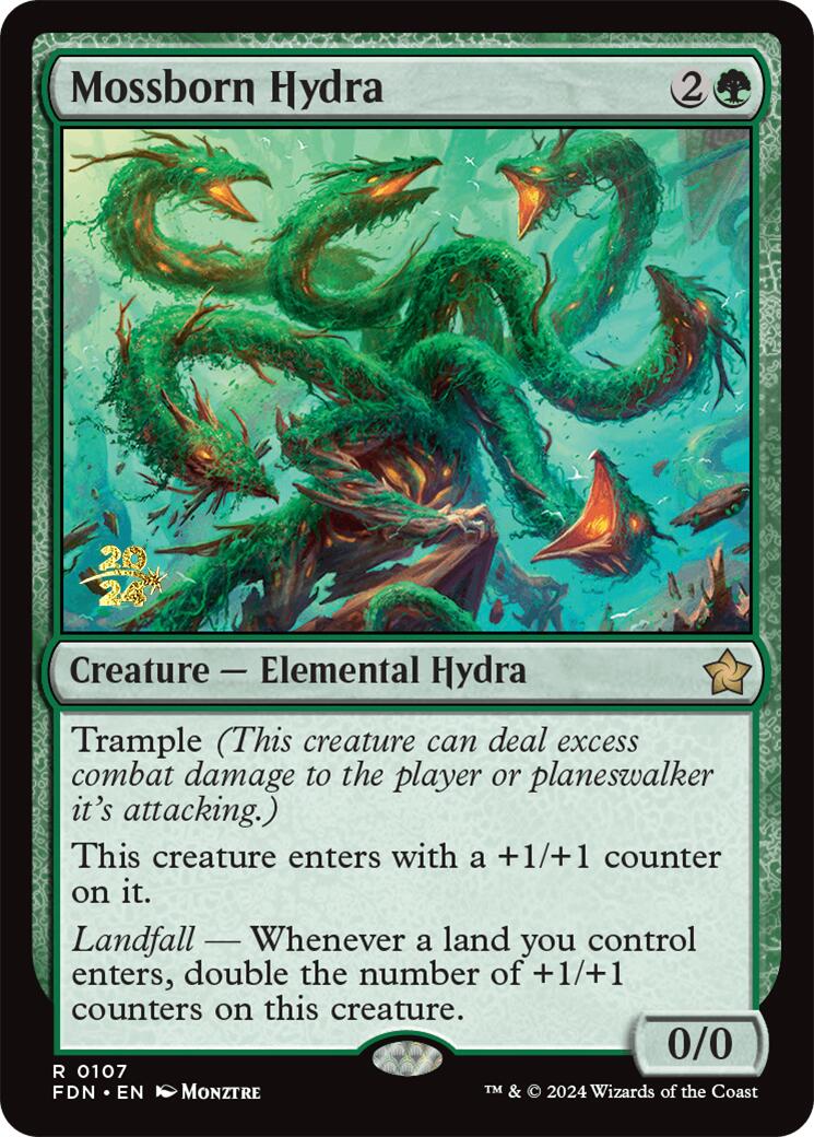 Mossborn Hydra [Foundations Prerelease Promos] | Odin's Place