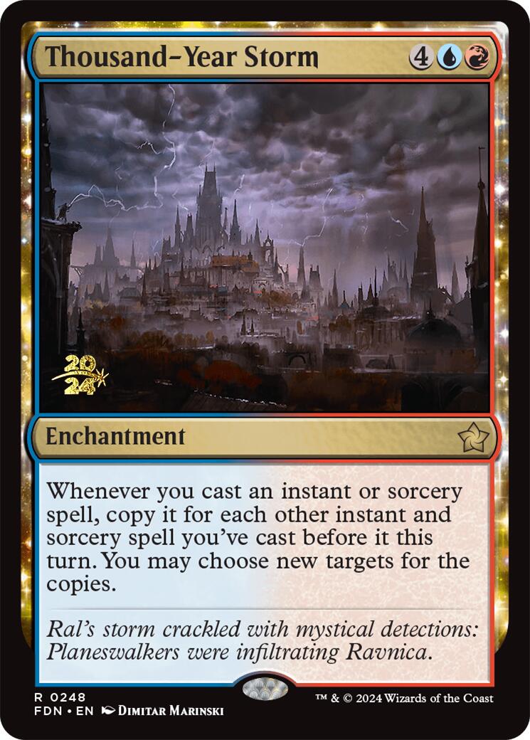 Thousand-Year Storm [Foundations Prerelease Promos] | Odin's Place
