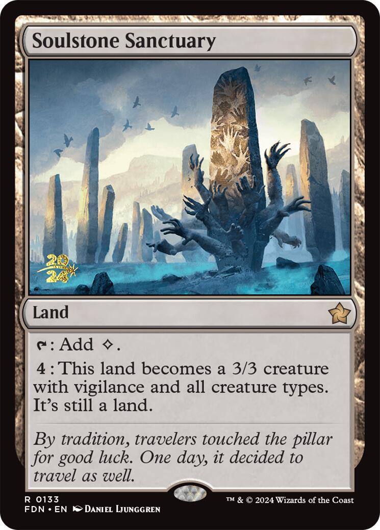 Soulstone Sanctuary [Foundations Prerelease Promos] | Odin's Place