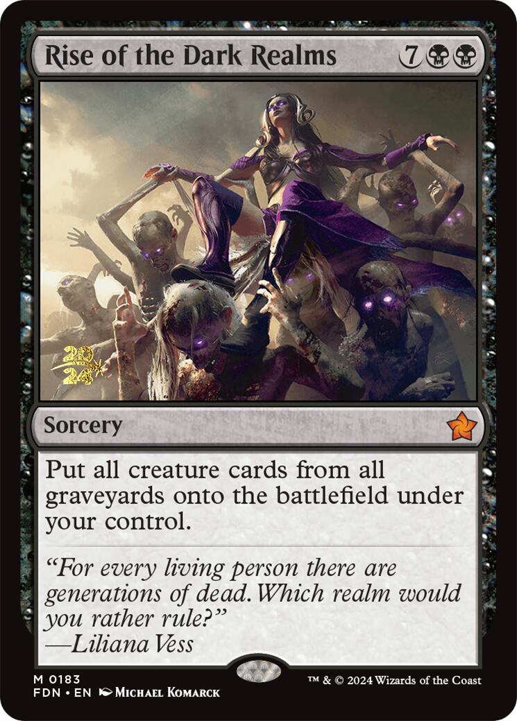 Rise of the Dark Realms [Foundations Prerelease Promos] | Odin's Place