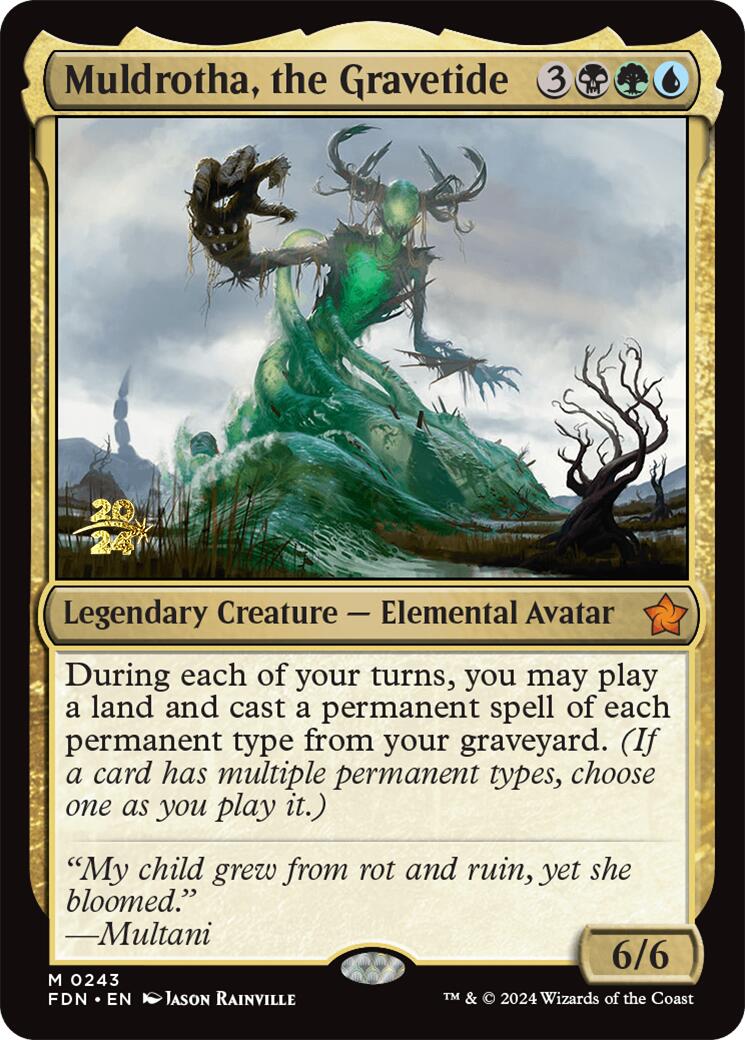 Muldrotha, the Gravetide [Foundations Prerelease Promos] | Odin's Place