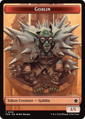 Goblin // Insect Doubled-Sided Token [Foundations Tokens] | Odin's Place