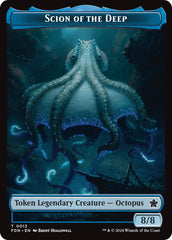 Scion of the Deep // Koma's Coil Doubled-Sided Token [Foundations Tokens] | Odin's Place
