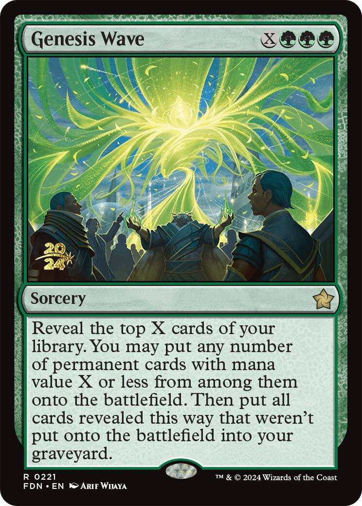 Genesis Wave [Foundations Prerelease Promos] | Odin's Place