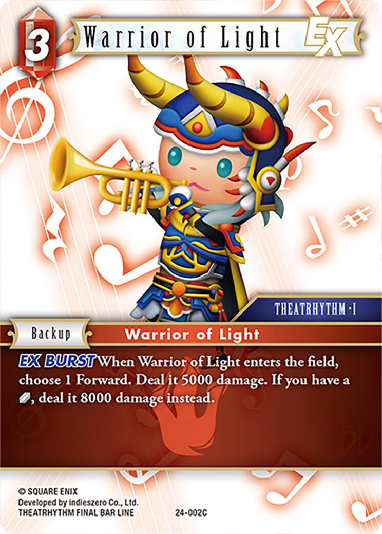 Warrior of Light ex [Hidden Legends] | Odin's Place