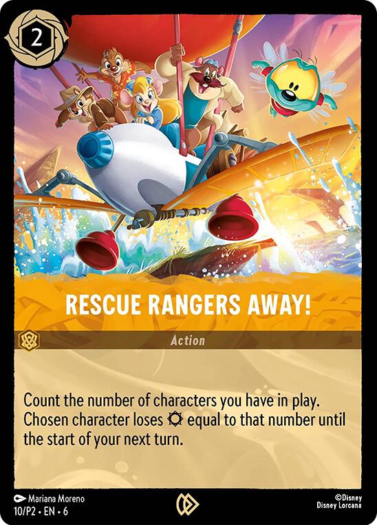 Rescue Rangers Away! (10/P2) [Promo Cards] | Odin's Place
