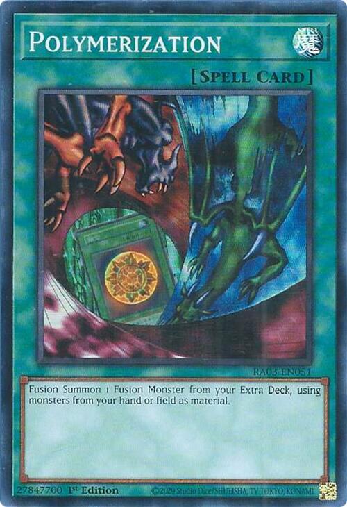 Polymerization (Alternate Art) [RA03-EN051] Super Rare | Odin's Place