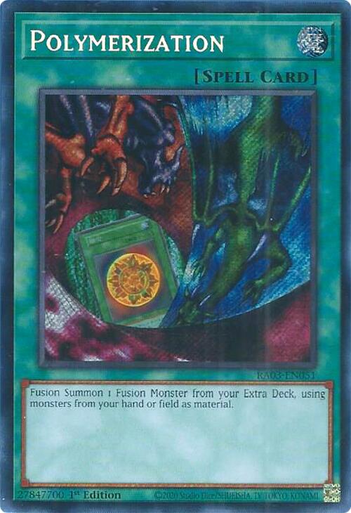 Polymerization (Alternate Art) (Secret Rare) [RA03-EN051] Secret Rare | Odin's Place
