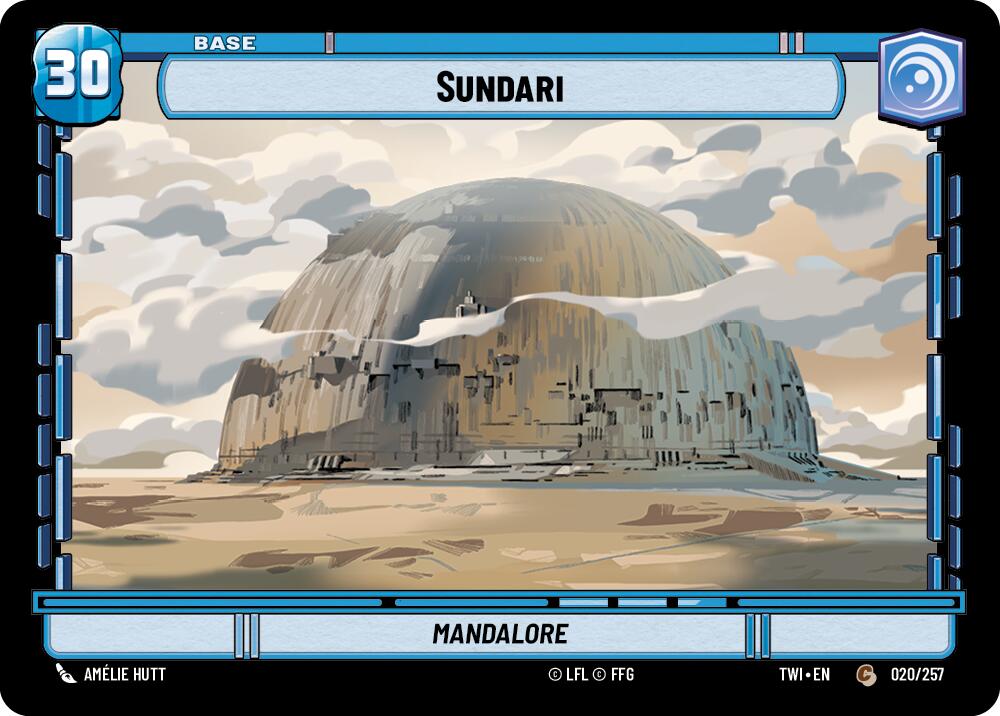 Sundari // Battle Droid (020/257 // T01/T02) (020/257 // T01/T02) [Twilight of the Republic] | Odin's Place