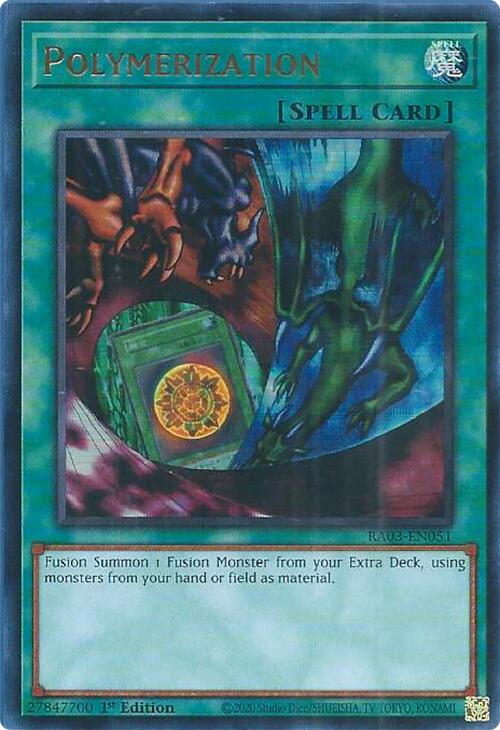 Polymerization (Alternate Art) (UR) [RA03-EN051] Ultra Rare | Odin's Place