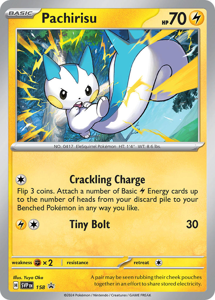 Pachirisu (158) [Scarlet & Violet: Black Star Promos] | Odin's Place