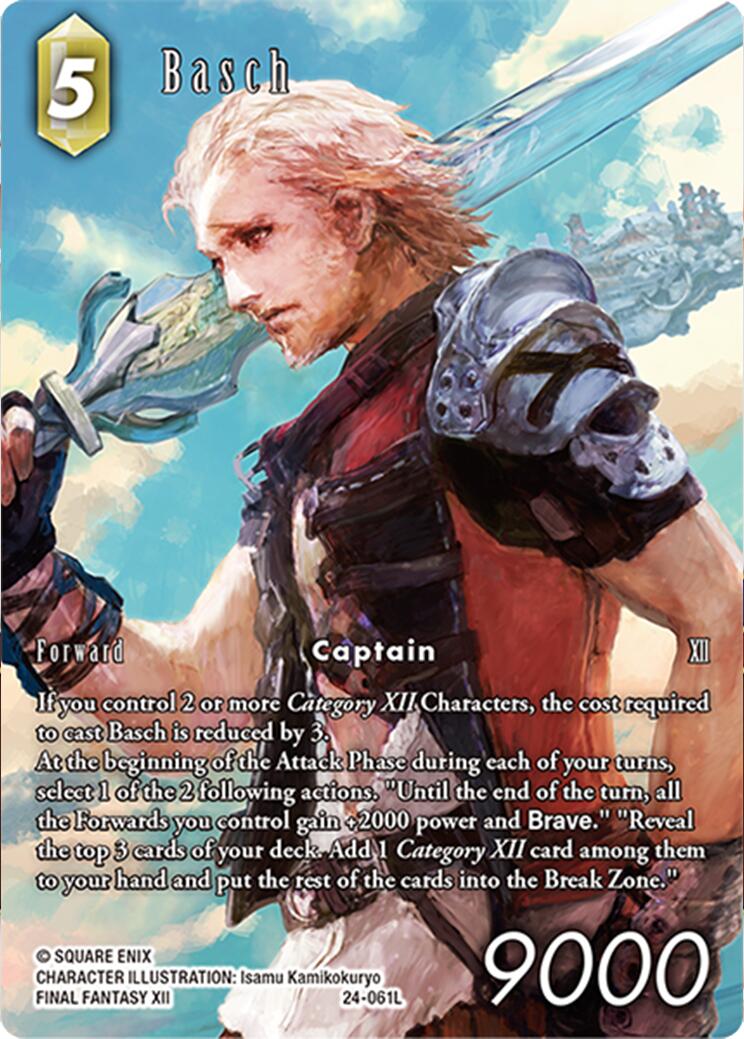Basch (Full Art) [Hidden Legends] | Odin's Place